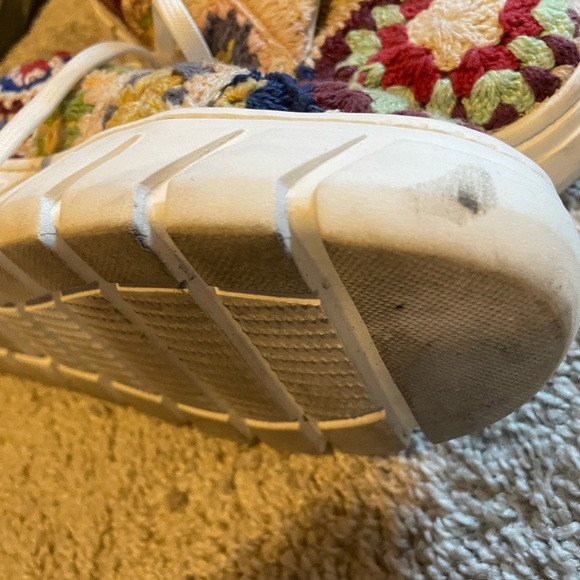 Free People Multicolor Crochet Sneakers - Picture 5 of 7